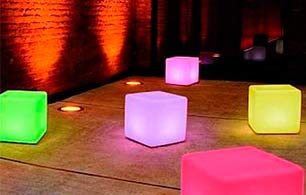 Renta Sala Iluminada RGB